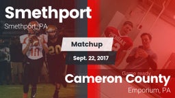 Matchup: Smethport High vs. Cameron County  2017