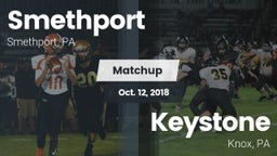 Matchup: Smethport High vs. Keystone  2018