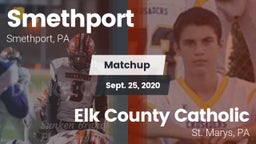 Matchup: Smethport High vs. Elk County Catholic  2020