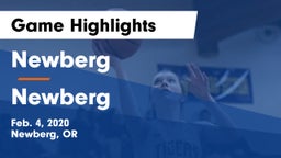 Newberg  vs Newberg  Game Highlights - Feb. 4, 2020