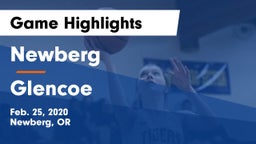 Newberg  vs Glencoe  Game Highlights - Feb. 25, 2020