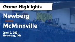 Newberg  vs McMinnville Game Highlights - June 2, 2021