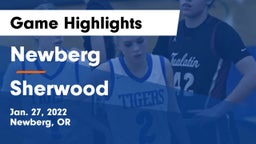 Newberg  vs Sherwood  Game Highlights - Jan. 27, 2022