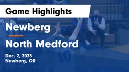 Newberg  vs North Medford  Game Highlights - Dec. 2, 2023