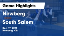 Newberg  vs South Salem  Game Highlights - Dec. 19, 2023