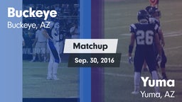 Matchup: Buckeye  vs. Yuma  2016