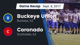 Recap: Buckeye Union  vs. Coronado  2017
