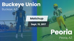 Matchup: Buckeye Union High vs. Peoria  2017