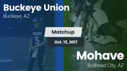 Matchup: Buckeye Union High vs. Mohave  2017
