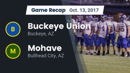 Recap: Buckeye Union  vs. Mohave  2017