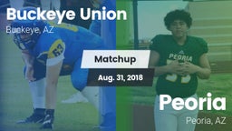 Matchup: Buckeye Union High vs. Peoria  2018