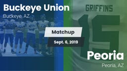 Matchup: Buckeye Union High vs. Peoria  2019