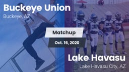 Matchup: Buckeye Union High vs. Lake Havasu  2020