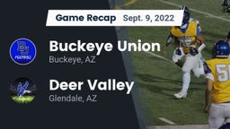 Recap: Buckeye Union  vs. Deer Valley  2022