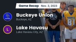 Recap: Buckeye Union  vs. Lake Havasu  2023