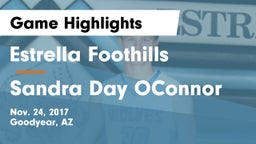 Estrella Foothills  vs Sandra Day OConnor Game Highlights - Nov. 24, 2017