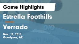 Estrella Foothills  vs Verrado  Game Highlights - Nov. 14, 2018