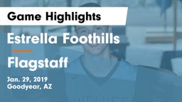 Estrella Foothills  vs Flagstaff  Game Highlights - Jan. 29, 2019