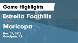 Estrella Foothills  vs Maricopa  Game Highlights - Nov. 27, 2021