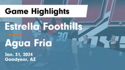 Estrella Foothills  vs Agua Fria Game Highlights - Jan. 31, 2024
