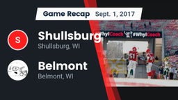 Recap: Shullsburg  vs. Belmont  2017