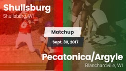 Matchup: Shullsburg vs. Pecatonica/Argyle  2017