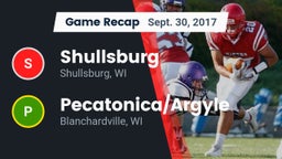 Recap: Shullsburg  vs. Pecatonica/Argyle  2017