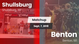 Matchup: Shullsburg vs. Benton  2018