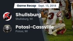 Recap: Shullsburg  vs. Potosi-Cassville  2018