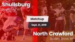 Matchup: Shullsburg vs. North Crawford  2018