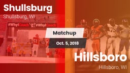 Matchup: Shullsburg vs. Hillsboro  2018