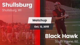 Matchup: Shullsburg vs. Black Hawk  2018