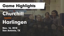 Churchill  vs Harlingen  Game Highlights - Nov. 16, 2018