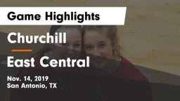 Churchill  vs East Central Game Highlights - Nov. 14, 2019