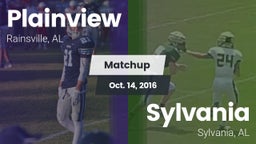 Matchup: Plainview High vs. Sylvania  2016