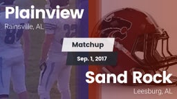 Matchup: Plainview High vs. Sand Rock  2017