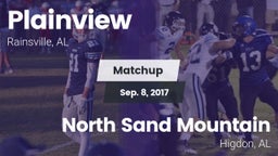 Matchup: Plainview High vs. North Sand Mountain  2017