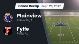 Recap: Plainview  vs. Fyffe  2017
