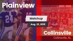 Matchup: Plainview High vs. Collinsville  2018