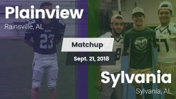 Matchup: Plainview High vs. Sylvania  2018
