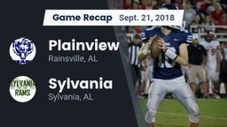 Recap: Plainview  vs. Sylvania  2018