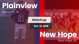 Matchup: Plainview High vs. New Hope  2018