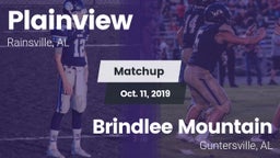 Matchup: Plainview High vs. Brindlee Mountain  2019