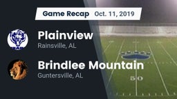 Recap: Plainview  vs. Brindlee Mountain  2019