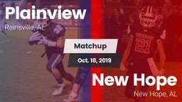 Matchup: Plainview High vs. New Hope  2019