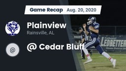 Recap: Plainview  vs. @ Cedar Bluff 2020