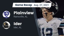 Recap: Plainview  vs. Ider  2021