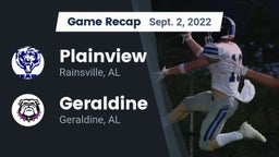 Recap: Plainview  vs. Geraldine  2022