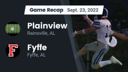 Recap: Plainview  vs. Fyffe  2022