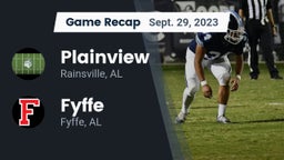Recap: Plainview  vs. Fyffe  2023